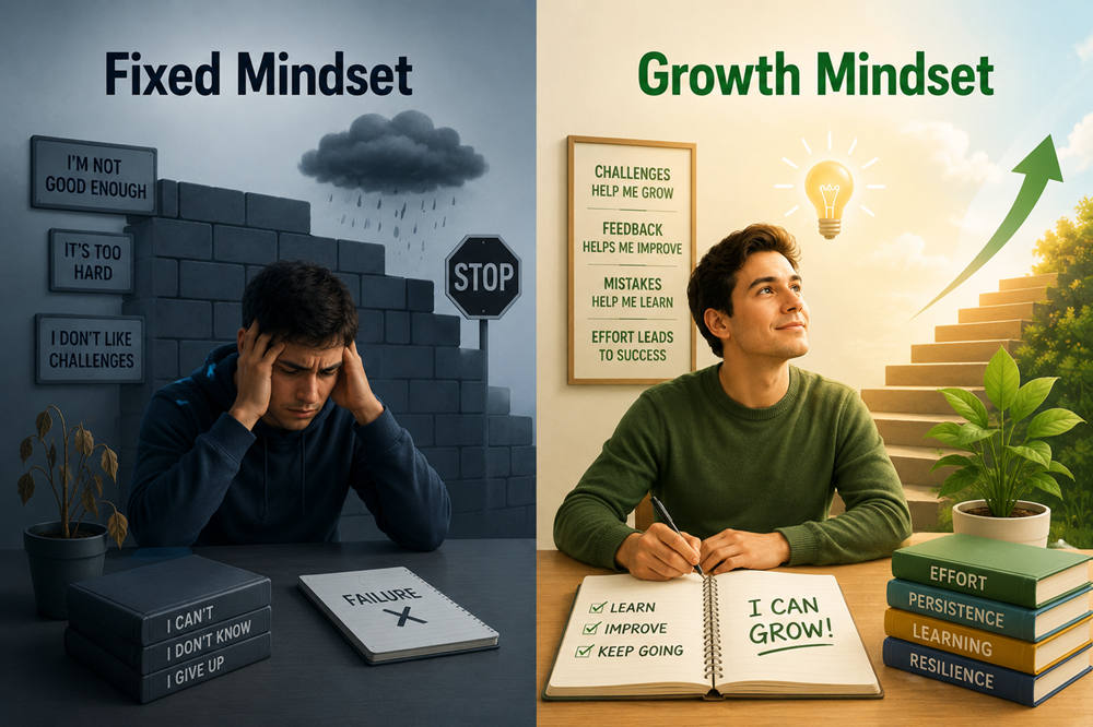 Growth mindset vs fixed mindset2