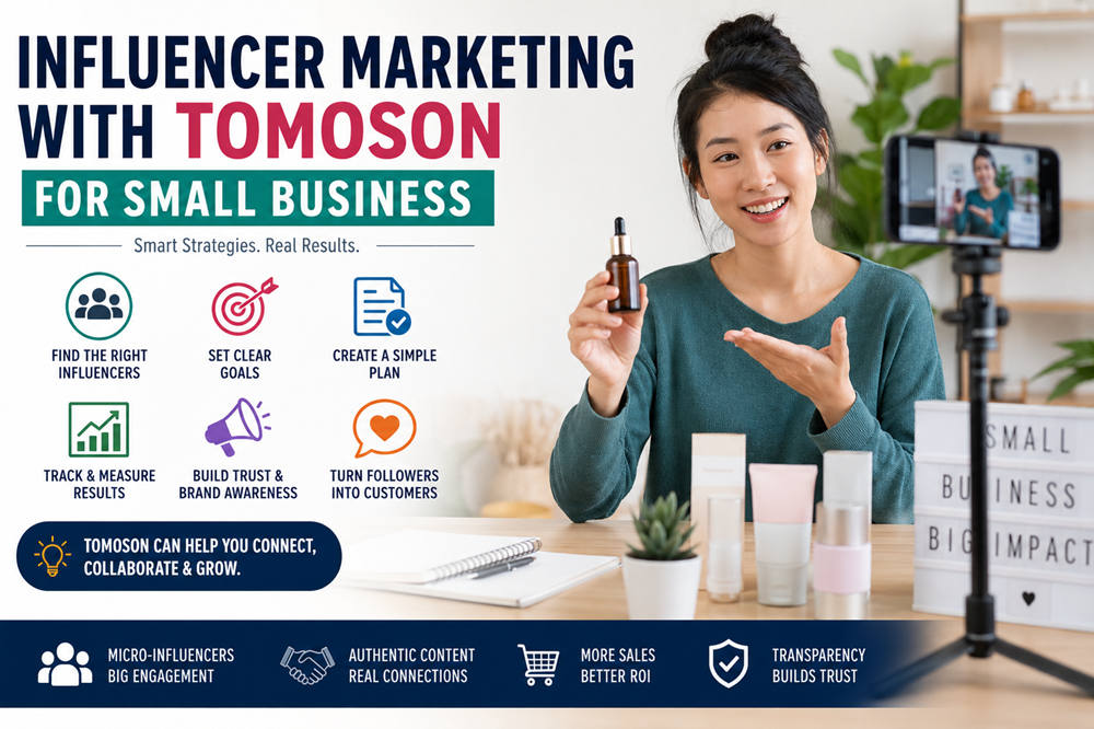 Influencer marketing tomoson small business