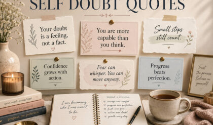 Self doubt quotes