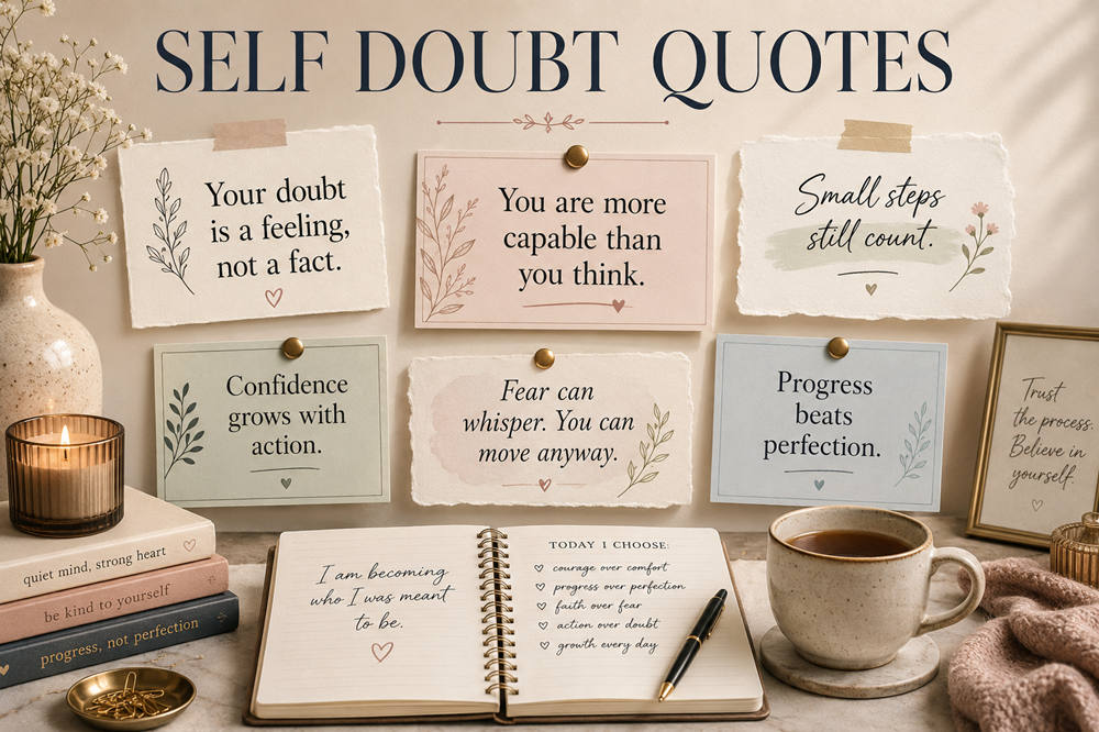 Self doubt quotes