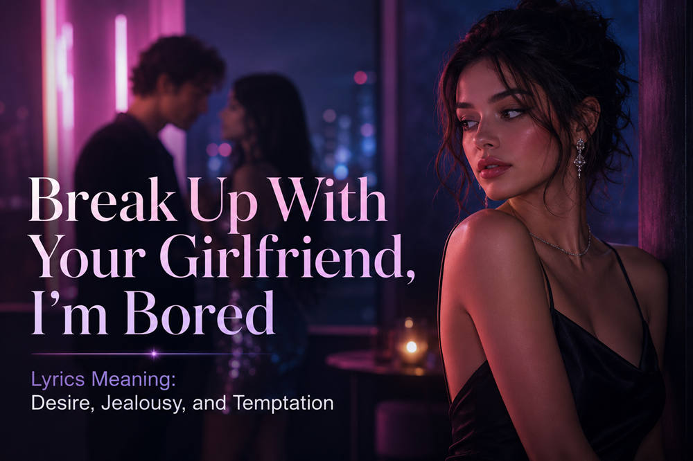 “Break Up With Your Girlfriend, I’m Bored” Lyrics