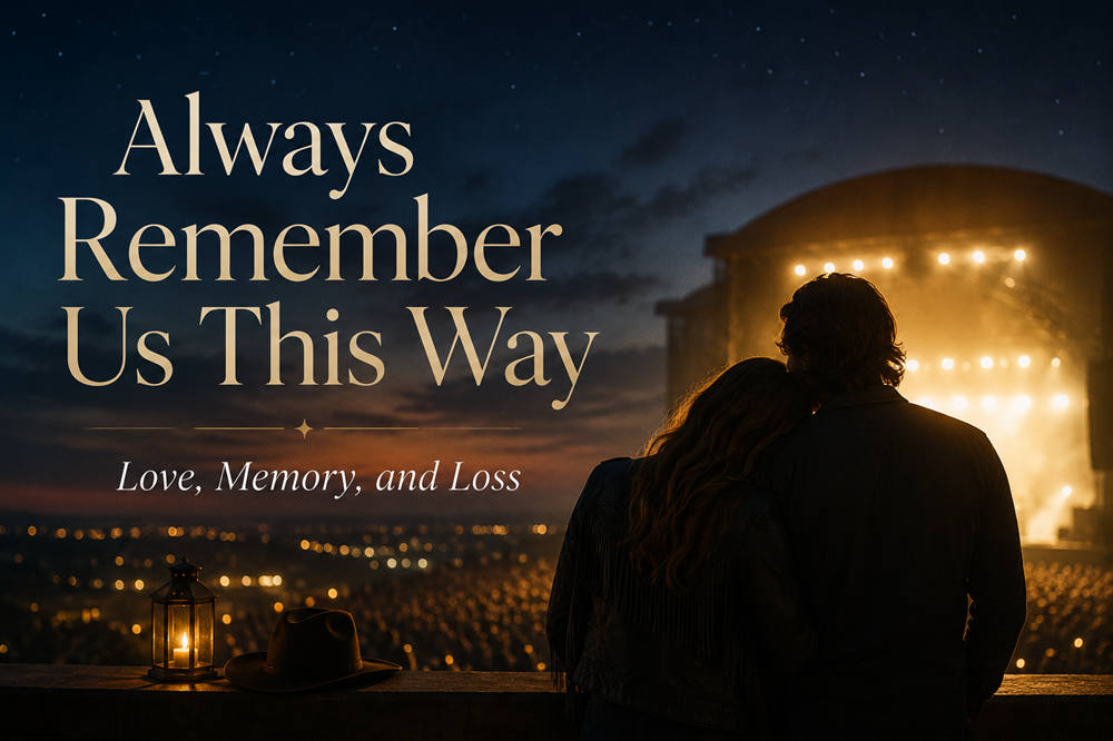 Always remember us this way lyrics