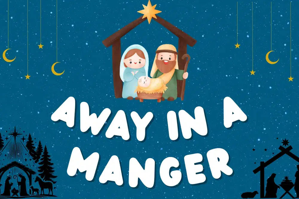 Away in a manger lyrics