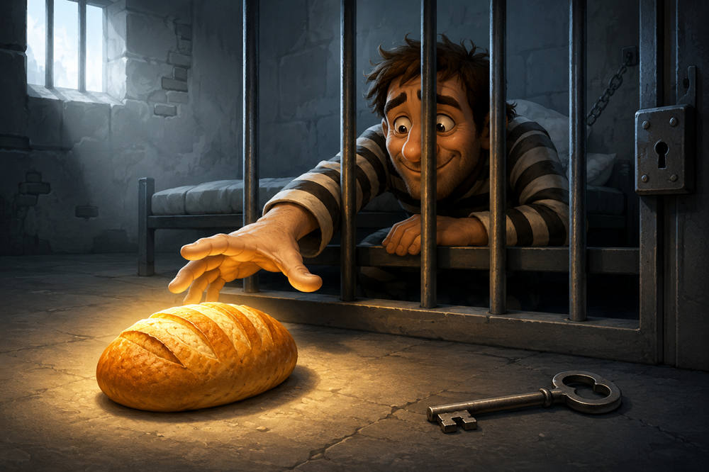 Bread tastes better than key