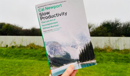 Cal newports slow productivity