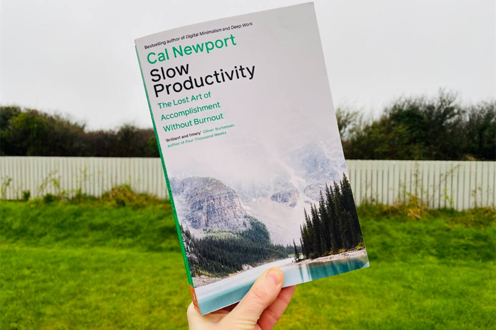Cal newports slow productivity