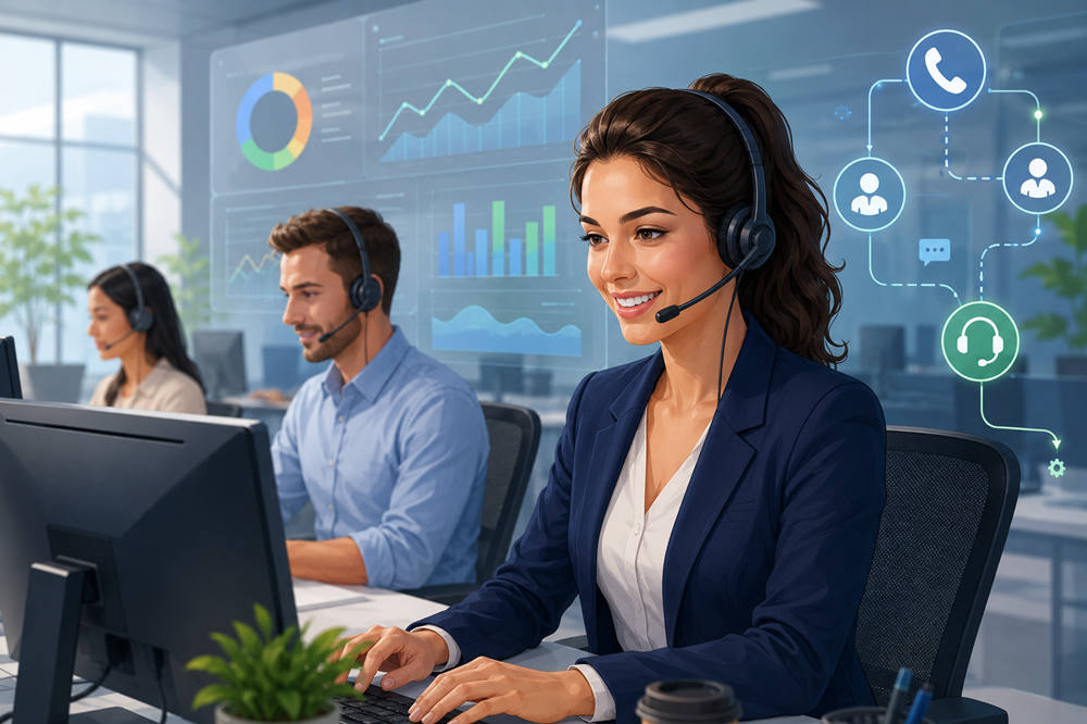 Call center productivity