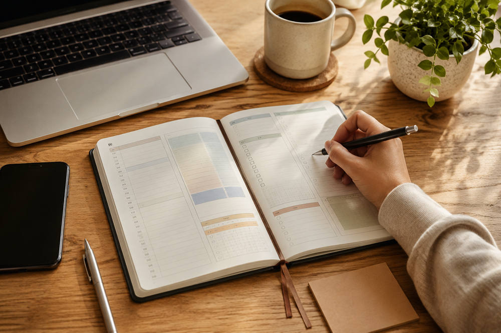 Daily productivity planner