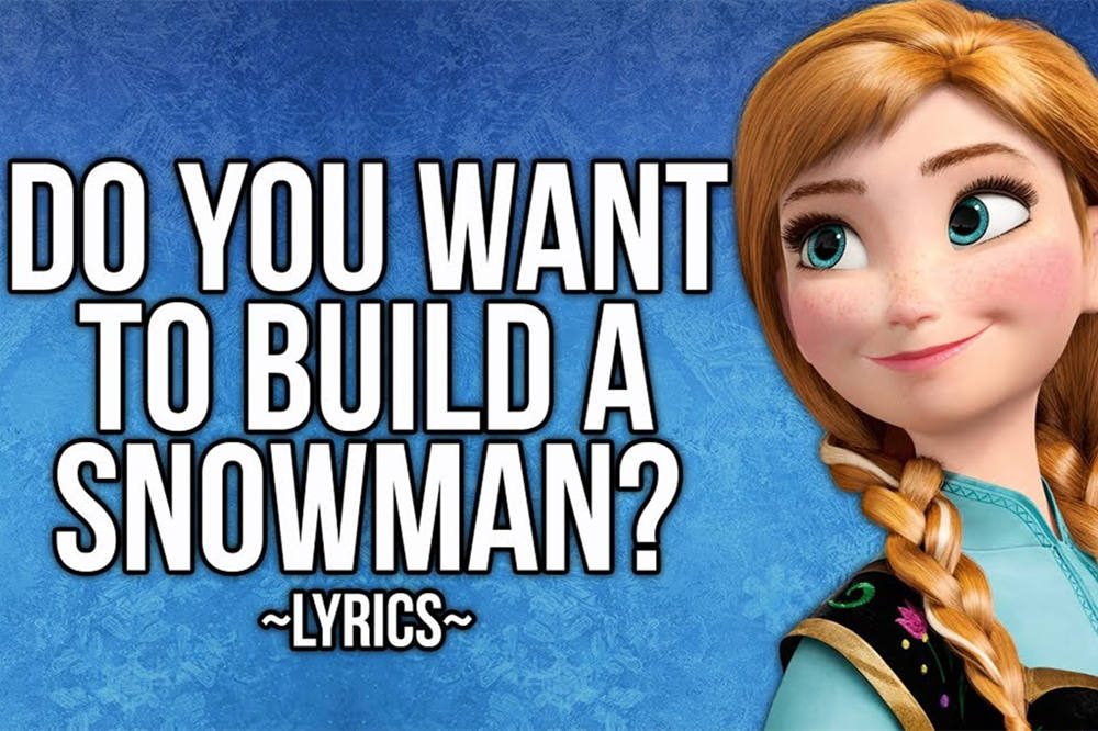 Do you wanna build a snowman lyrics