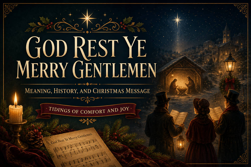 God rest ye merry gentlemen lyrics