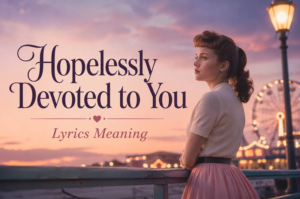 Hopelessly devoted to you lyrics