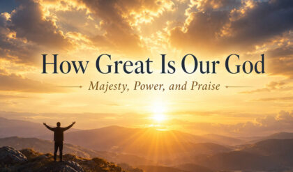 How great is our god lyrics