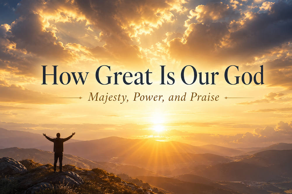 How great is our god lyrics