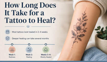 How long does it take for a tattoo to heal