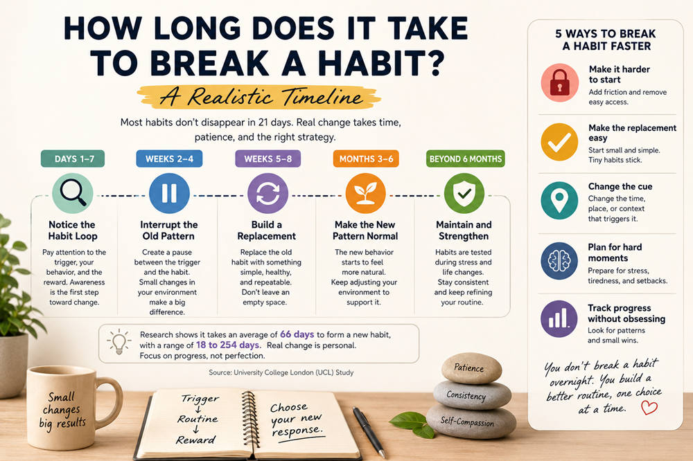 How long does it take to break a habit