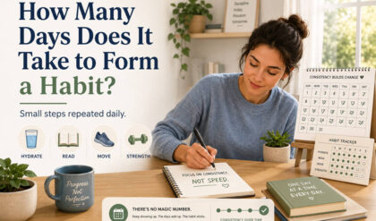 How many days does it take to form a habit