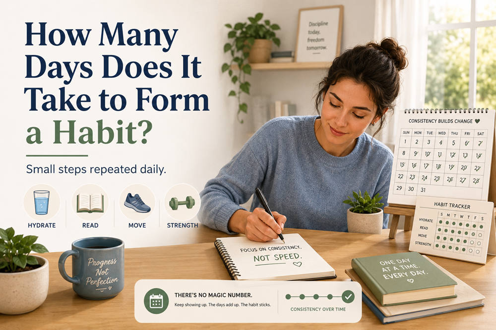 How many days does it take to form a habit