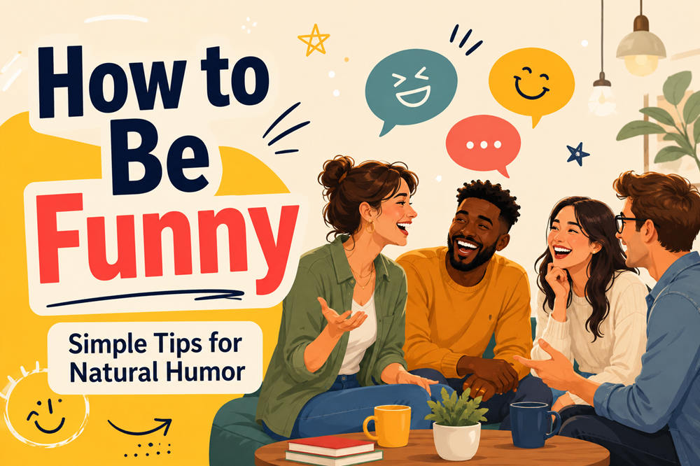 How to be funny