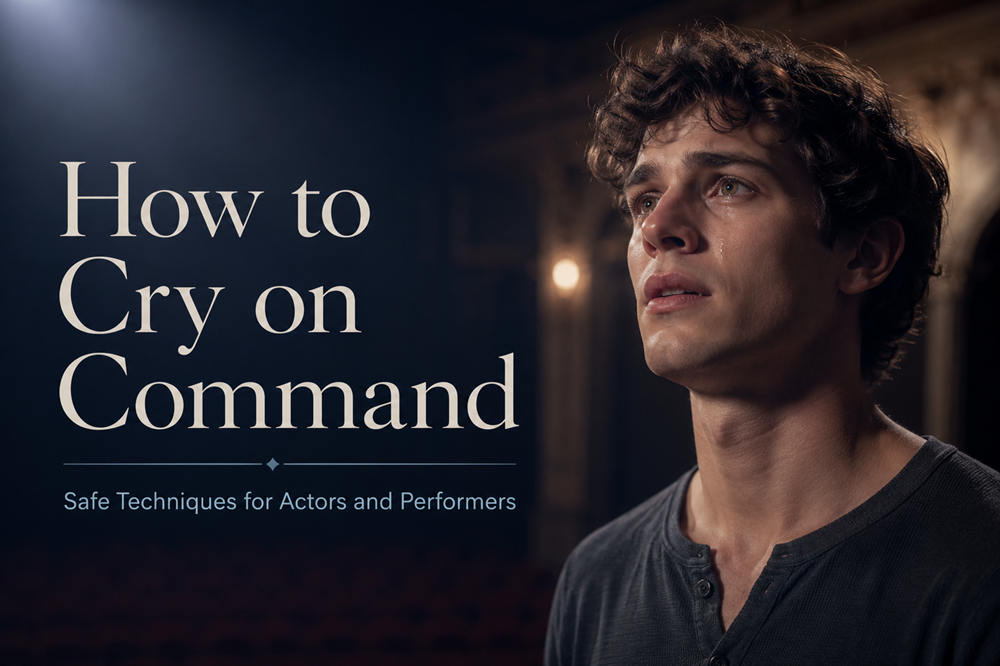How to cry on command