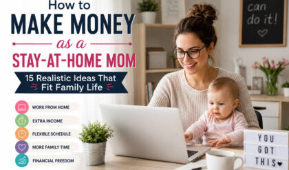 How to make money as a stay at home mom