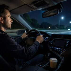 How to stay awake while driving