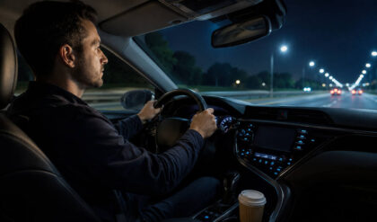 How to stay awake while driving
