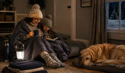 How to stay warm without power