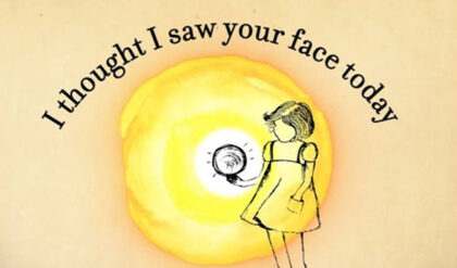 I thought i saw your face today lyrics