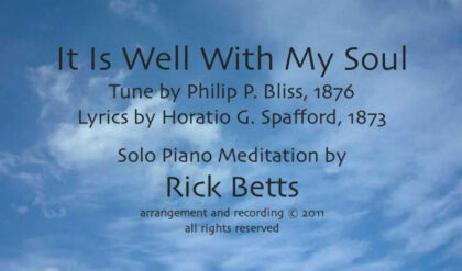 It is well with my soul lyrics