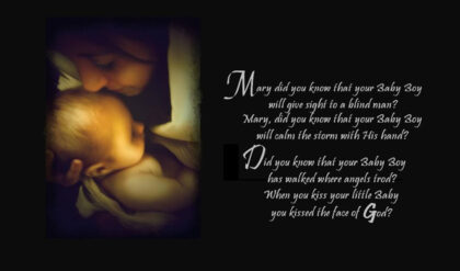 Mary did you know lyrics