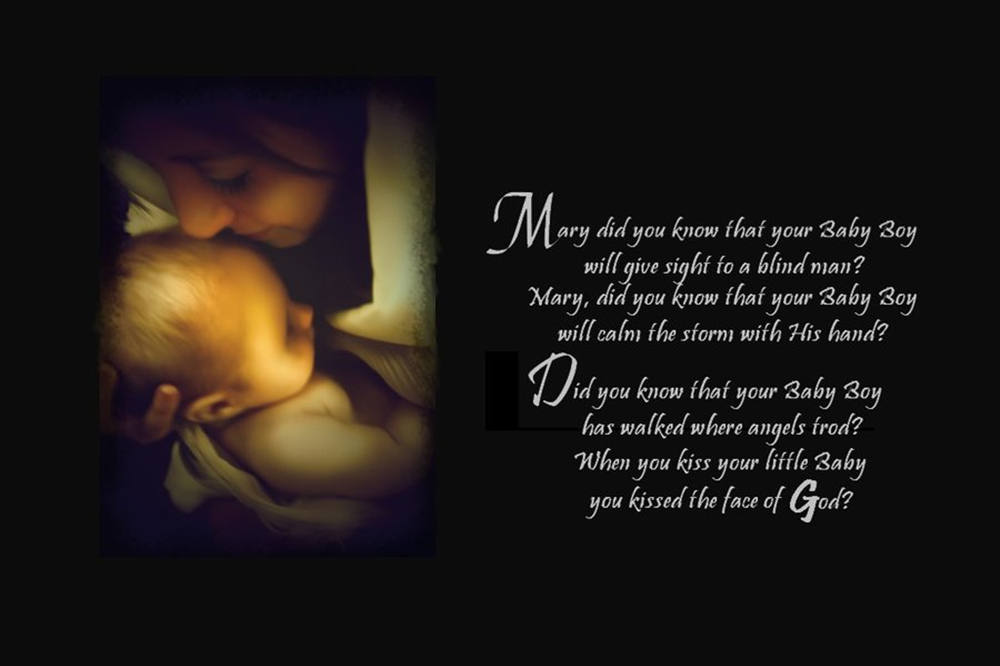 Mary did you know lyrics