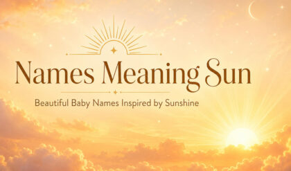 Names meaning sun