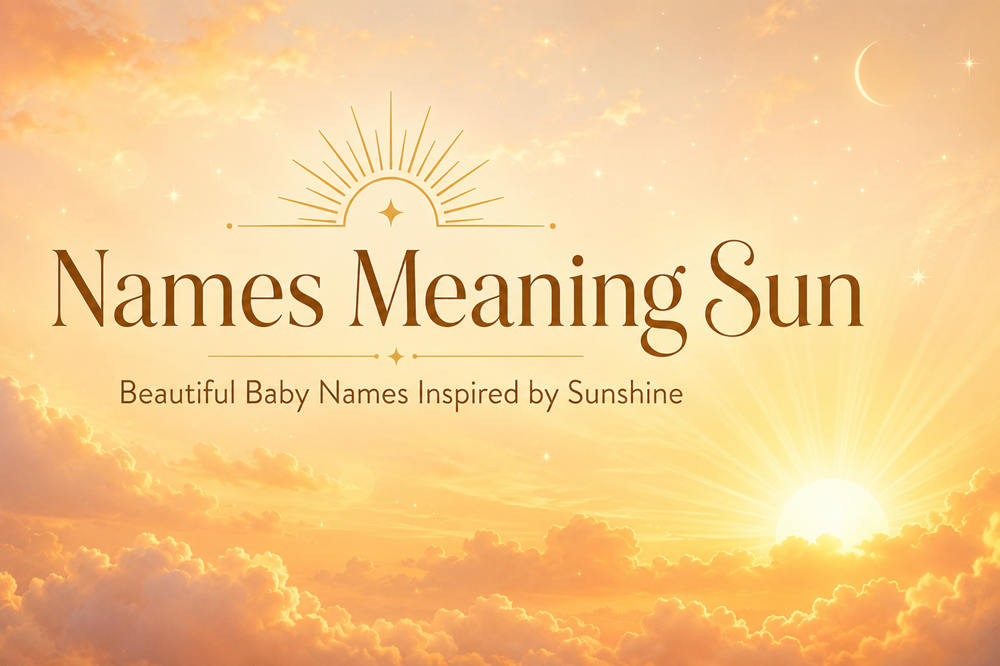Names meaning sun