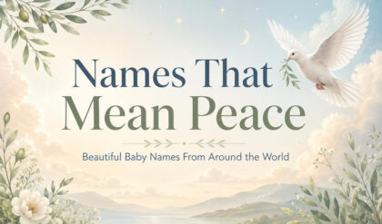Names that mean peace
