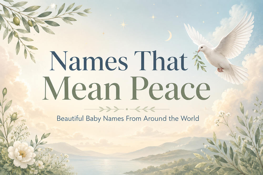 Names that mean peace