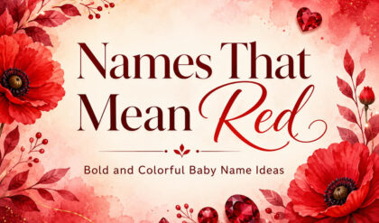 Names that mean red