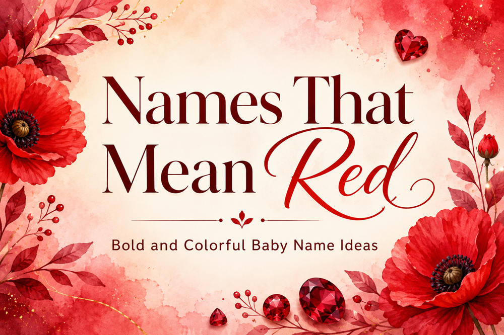 Names that mean red