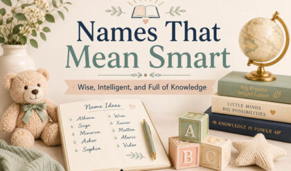 Names that mean smart