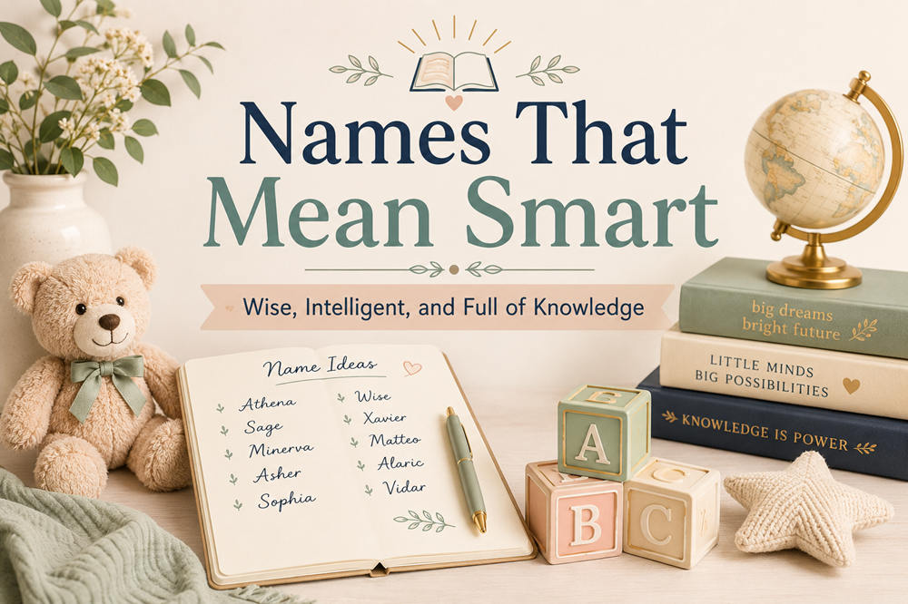Names that mean smart