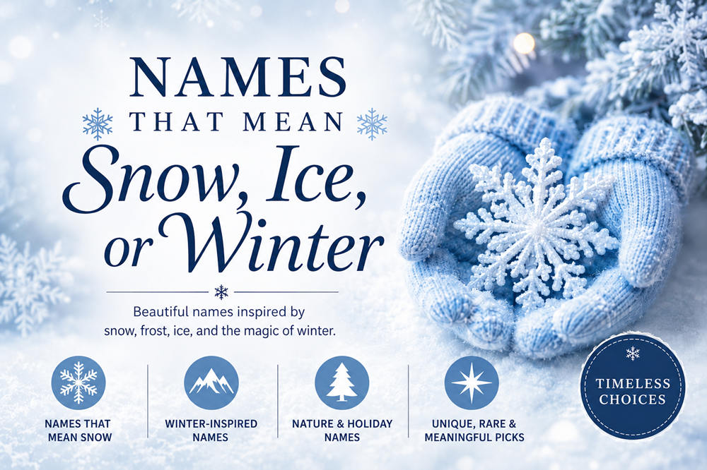 Names that mean snow