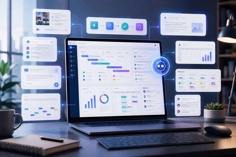 New ai features in productivity tools