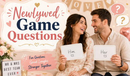 Newlywed game questions