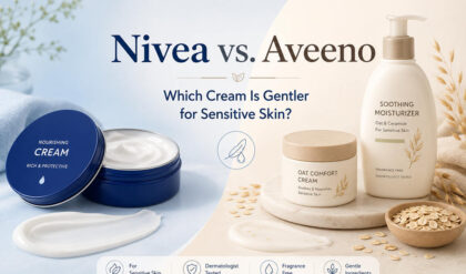 Nivea vs aveeno which cream is gentler for sensitive skin