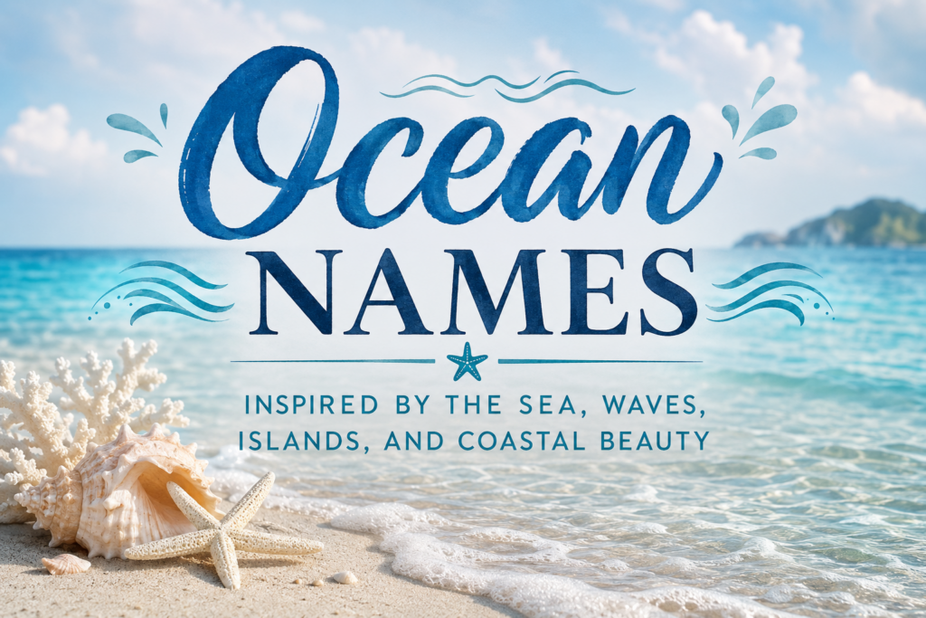 Ocean names