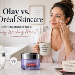 Olay vs loreal skincare which works better for a busy working mom