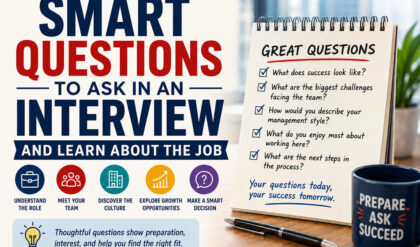 Questions to ask in an interview