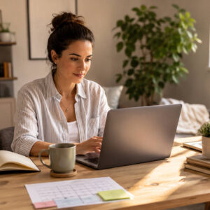 Remote work productivity