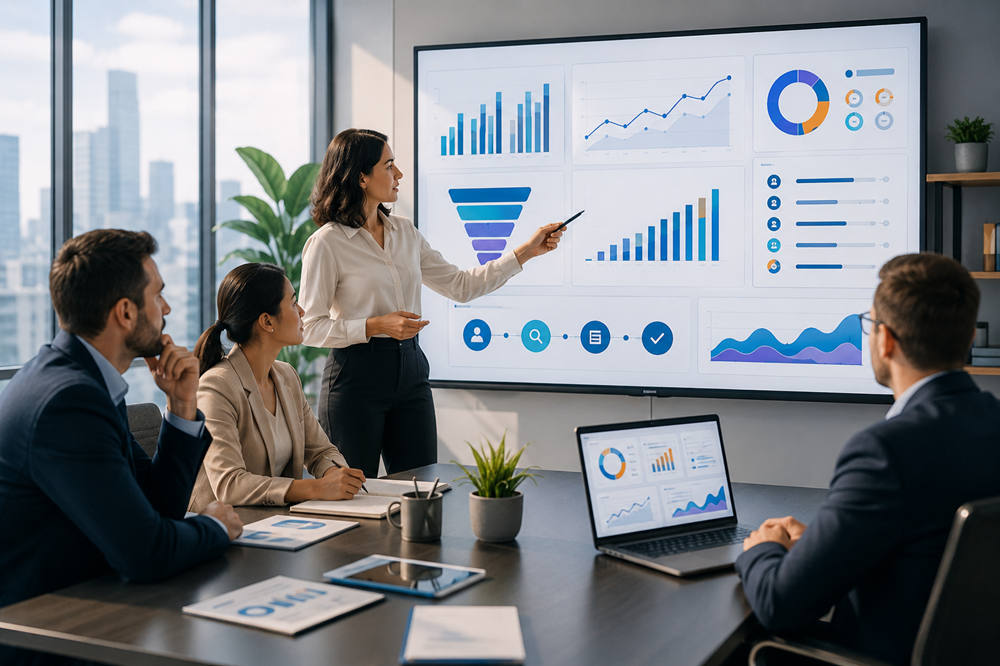 Sales productivity metrics