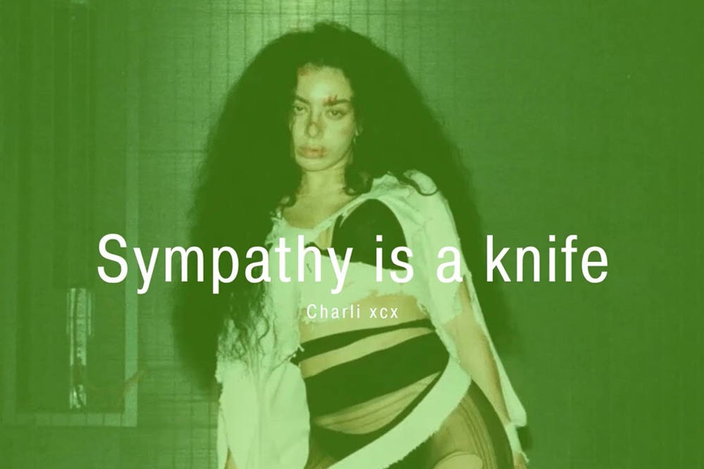 Sympathy is a knife lyrics
