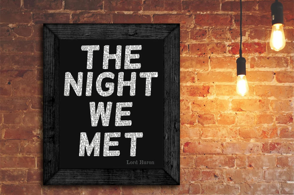 The night we met lyrics